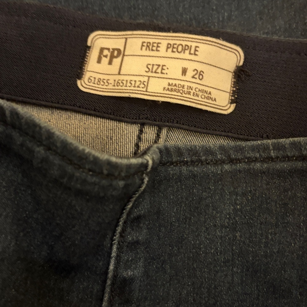 Free People Penny Pull-On Bellbottom Flare Women's Jeans - Picture 6 of 8